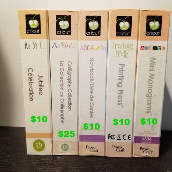 Cricut Cartridges - LINKED - Picture 6 of 7